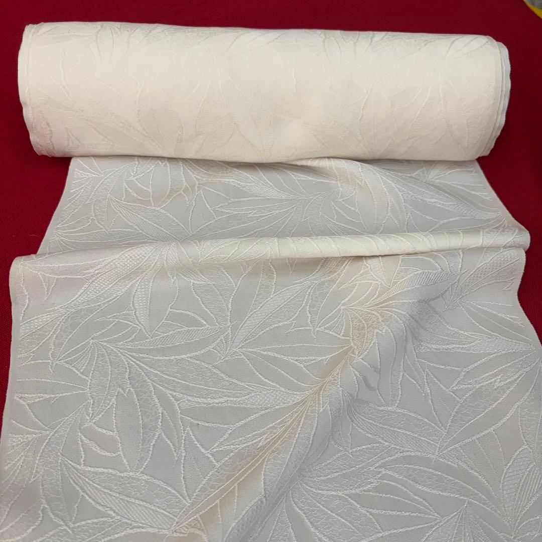 鵬笙　丹後ちりめん白地反物