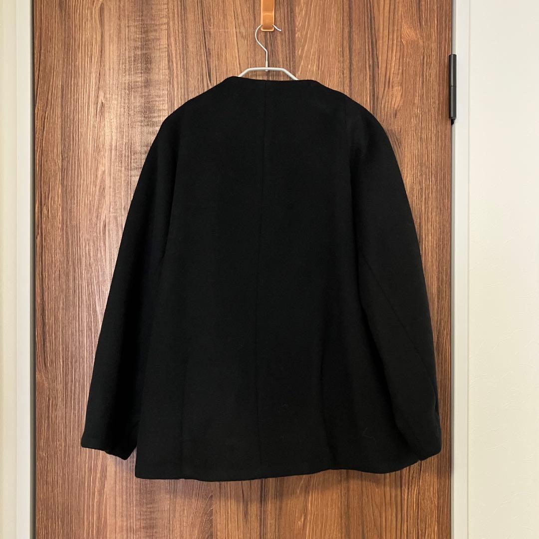 yuni(ユニ) super110 綾2重織ボトルネックコート