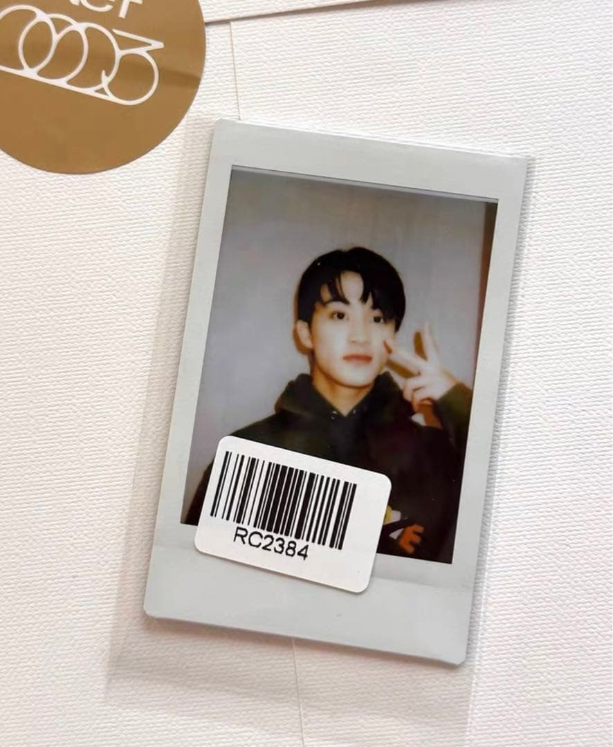 nct   kms 中華　サイン入り　マーク　当選者限定ポラロイド
