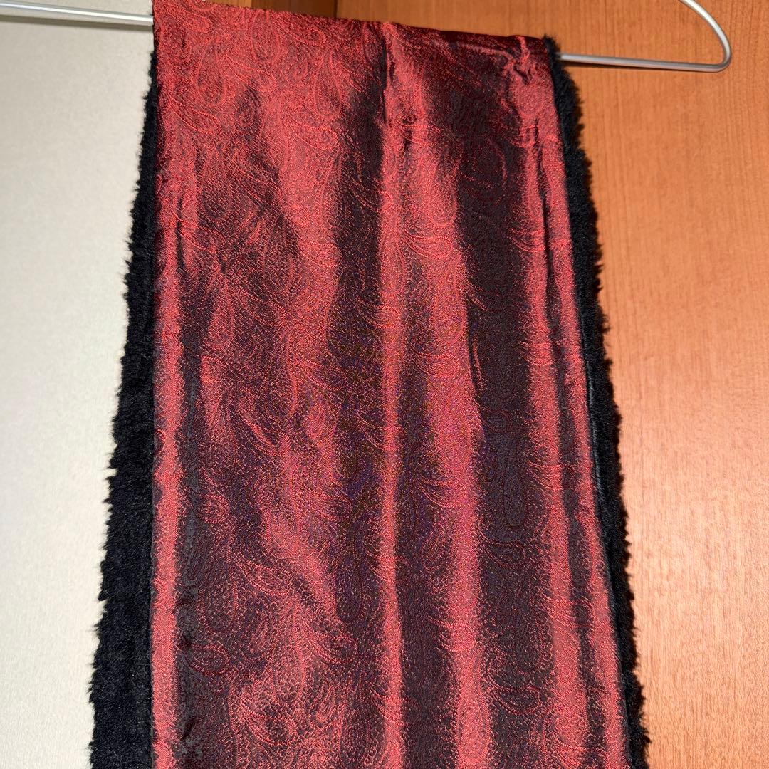 ギャルソン オム プリュス マフラー ベロア ペイズリー 柄 アーカイブ 田中