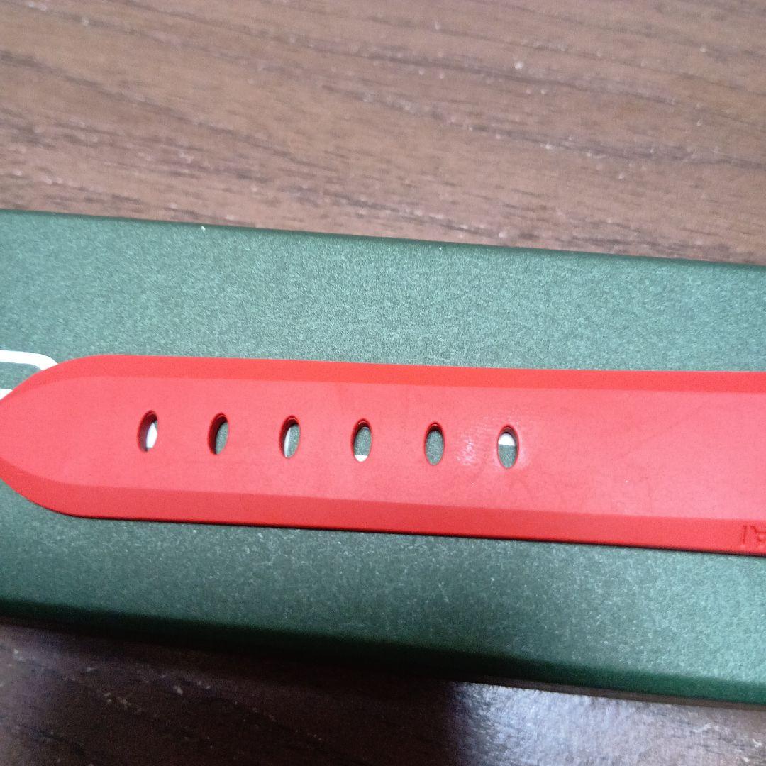 PANERAI 　純正ラバーベルト　ストラップカウッチュー ロッソ　未使用