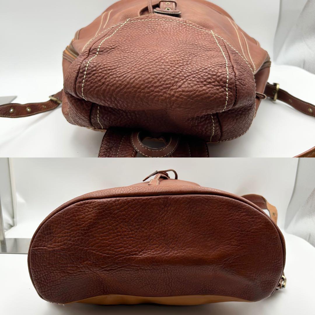 希少✨ 土屋鞄 リュック ソフトバックパック トーンオイルヌメ 大容量 レザー