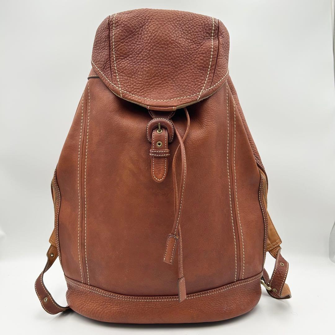 希少✨ 土屋鞄 リュック ソフトバックパック トーンオイルヌメ 大容量 レザー