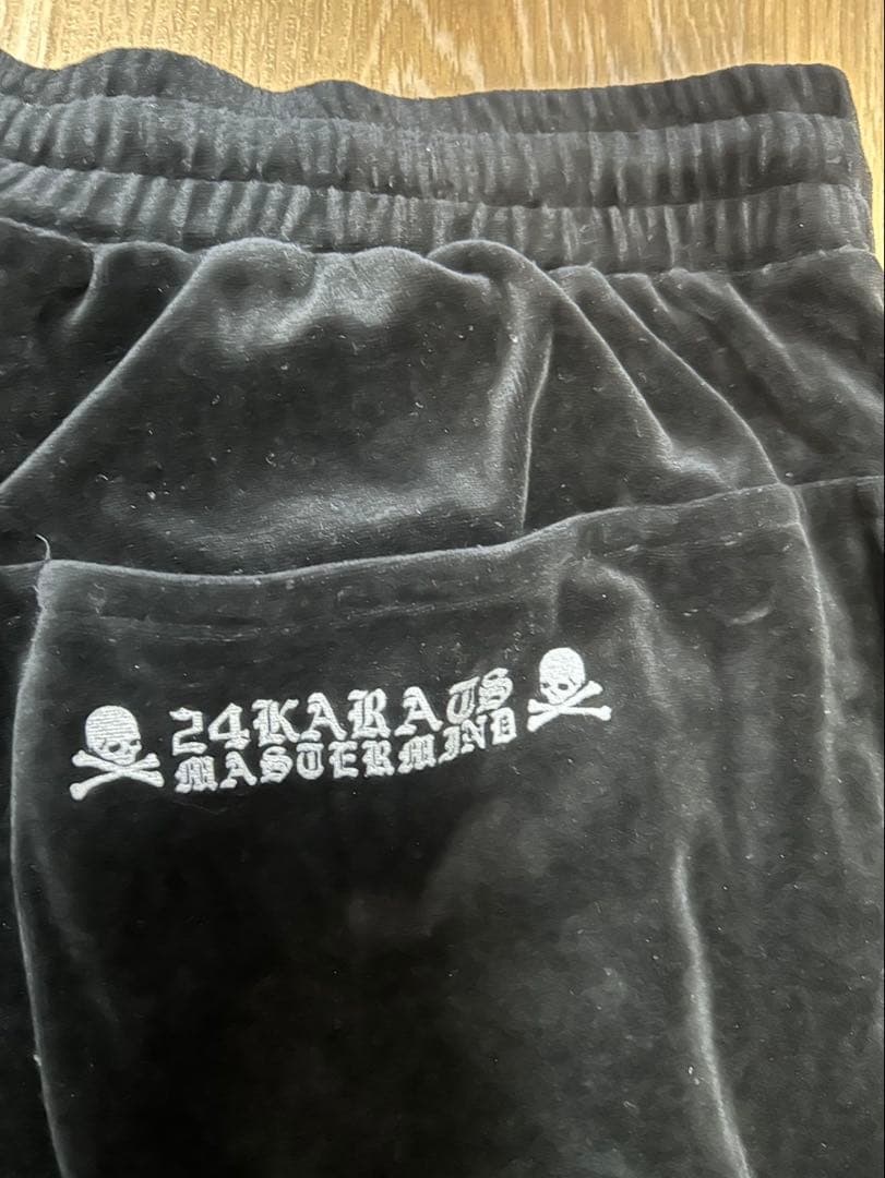 【美品】【M】24karatsジャージセット ブラック