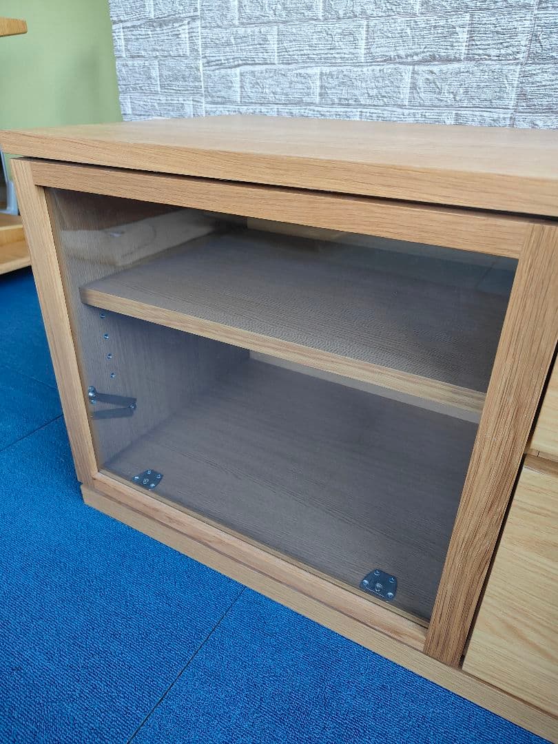 MUJI 無印良品 AVラック オーク材 TV台 リビング収納