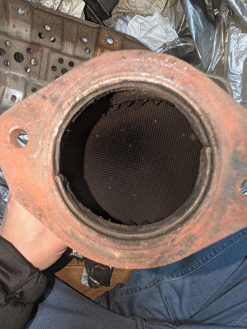 日産　純正触媒180SX RPS13　シルビア　流用　車検