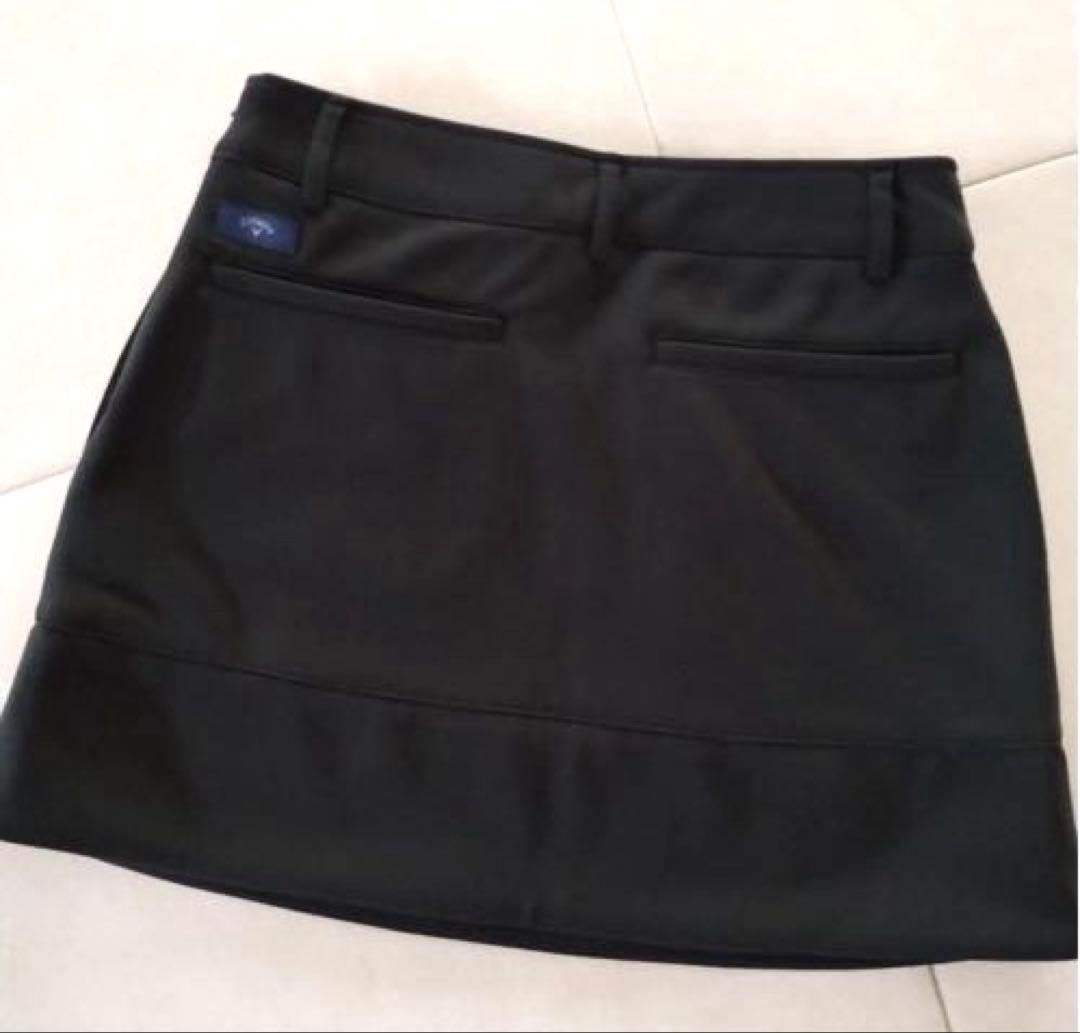 【新品】キャロウェイ フリース モックネック 裏起毛 スカート S セットアップ