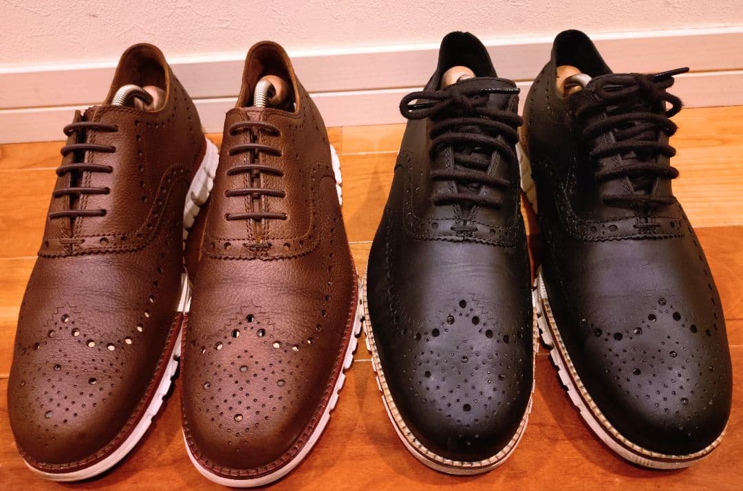 コールハーン　ゼログランド　2足まとめ売り　9W　27cm　ウィングチップ