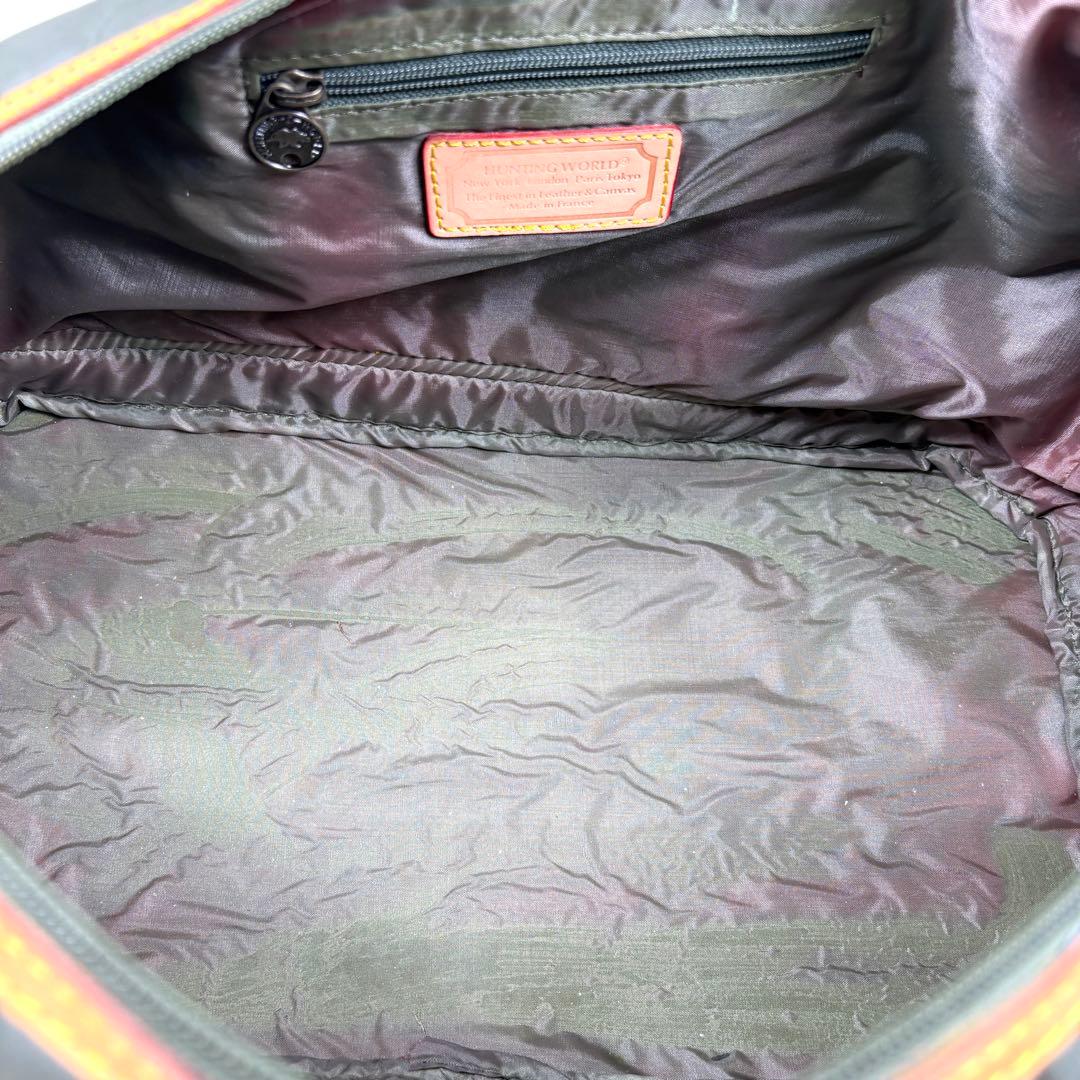 ハンティングワールド HUNTING WORLD 2層式 ボストンバッグ