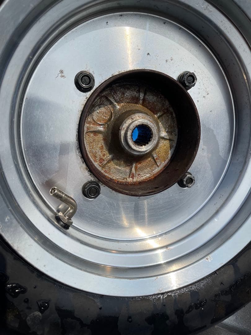 希少！レア！BMF ビームーンファクトリー　リアアルミホイール　ヤマハ系？jog