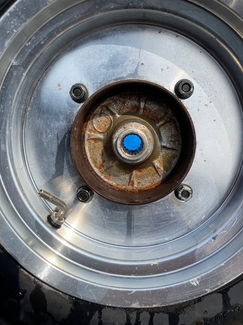 希少！レア！BMF ビームーンファクトリー　リアアルミホイール　ヤマハ系？jog