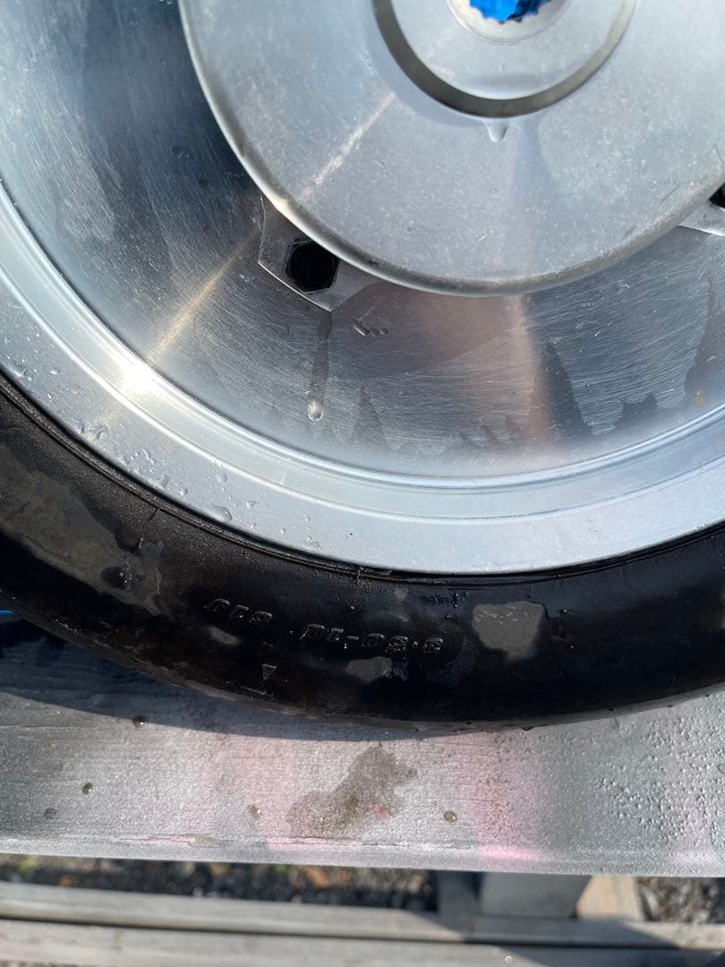 希少！レア！BMF ビームーンファクトリー　リアアルミホイール　ヤマハ系？jog