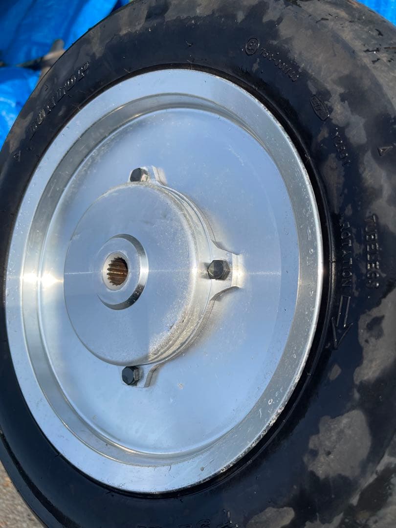 希少！レア！BMF ビームーンファクトリー　リアアルミホイール　ヤマハ系？jog