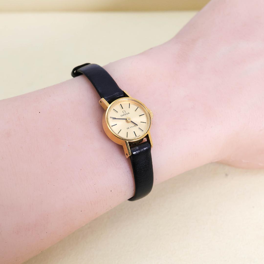 稼働 OMEGA Geneve 腕時計 手巻き 機械式 アンティーク 2725