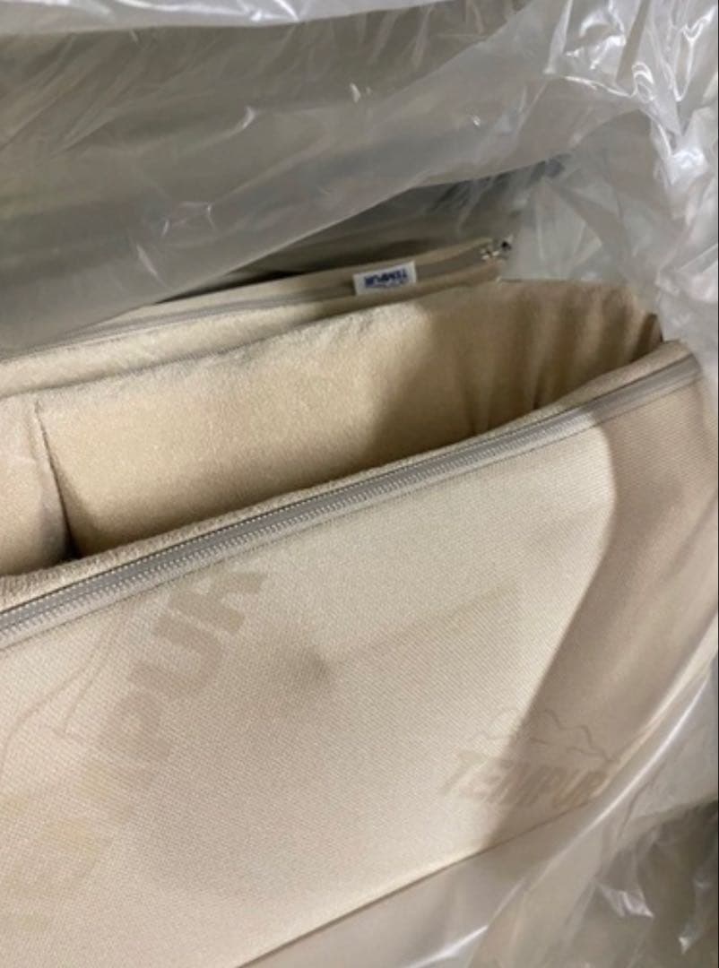 TEMPUR フトンデラックス　マットレス　敷布団　シングル　低反発　ベージュ