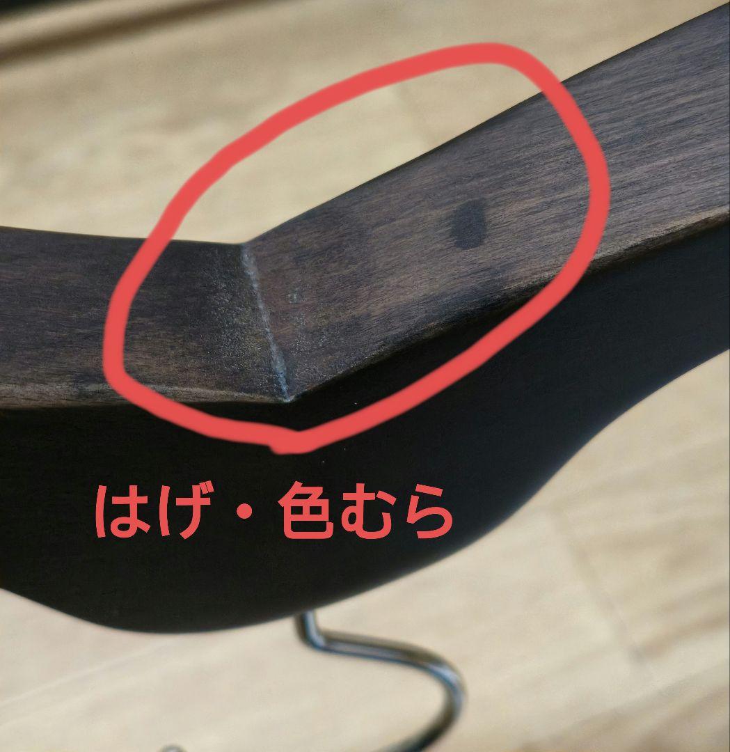 ナカタハンガー 　型番SET-01 5本セット スーツ用　 フェルトバー付