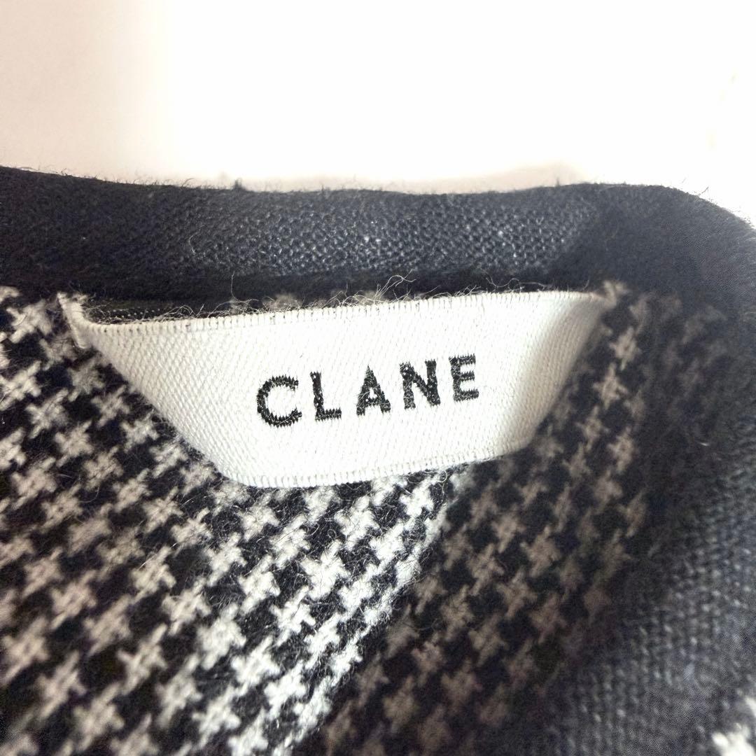 完売品✨️クラネ HOUNDSTOOTH PIPING ONE PIECE ロング