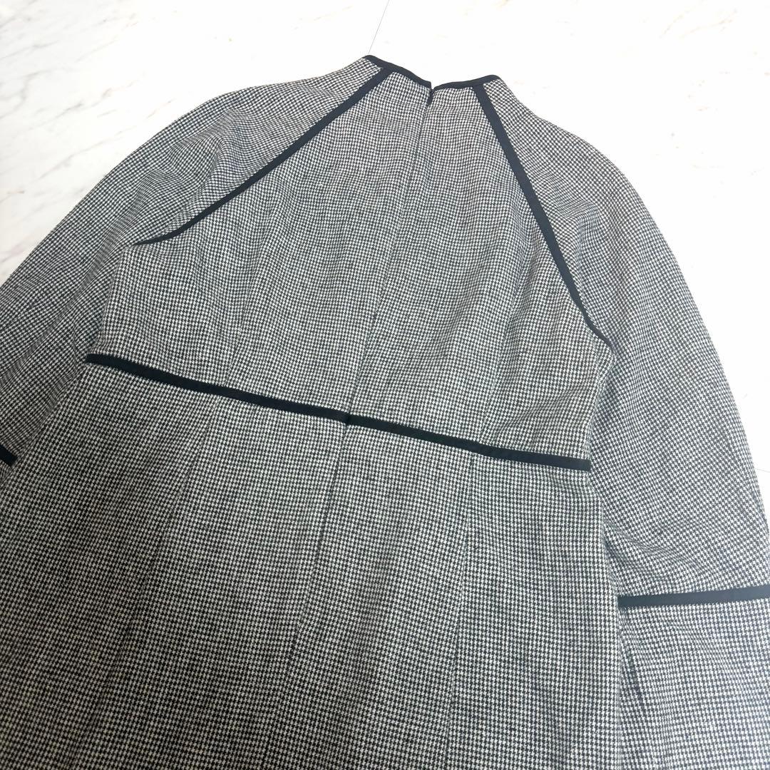 完売品✨️クラネ HOUNDSTOOTH PIPING ONE PIECE ロング