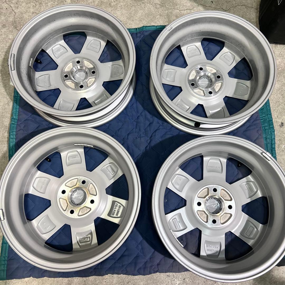 ダイハツタフト新車外しアルミホイール15インチ シルバー 4本　①