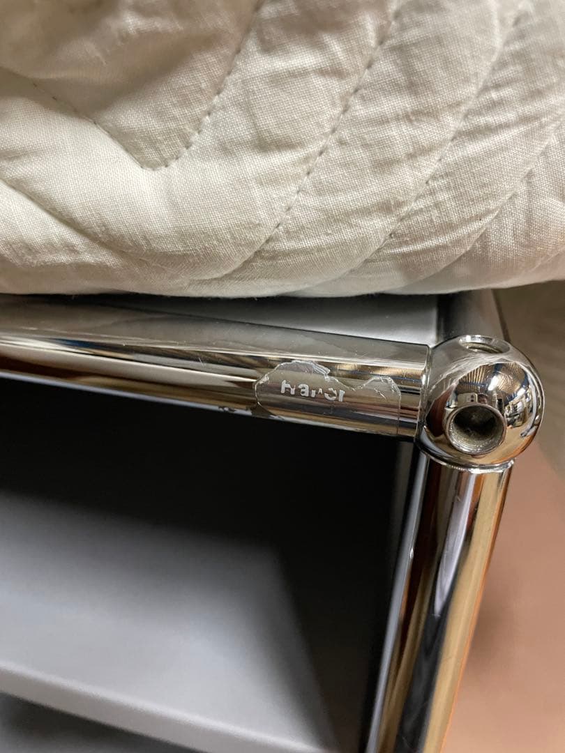 K★★154 USMハラー　キャビネット キャスター付き 2段