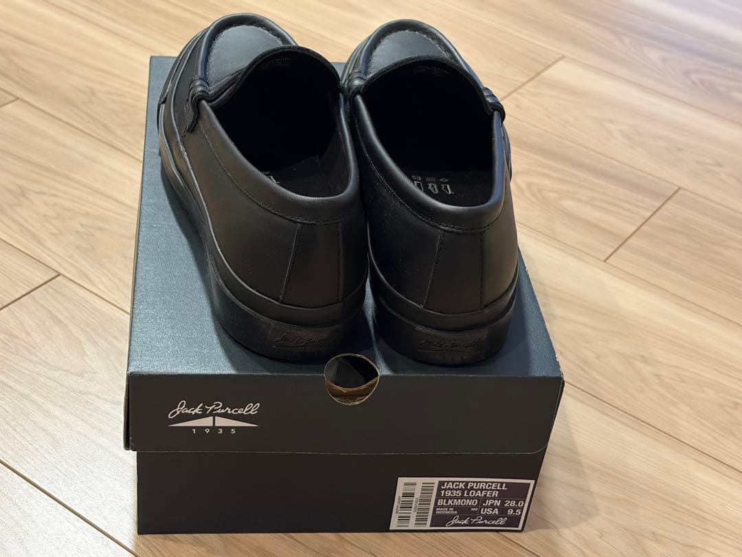 【28cm】JACK PURCELL 1935 LOAFER BLACK