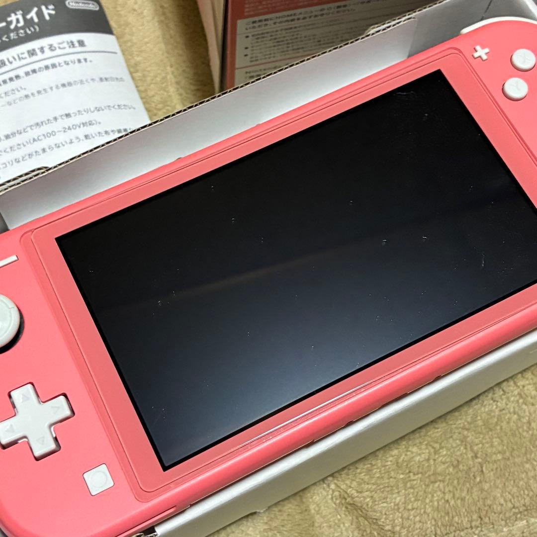 【美品】Nintendo Switch Lite ピンク 本体