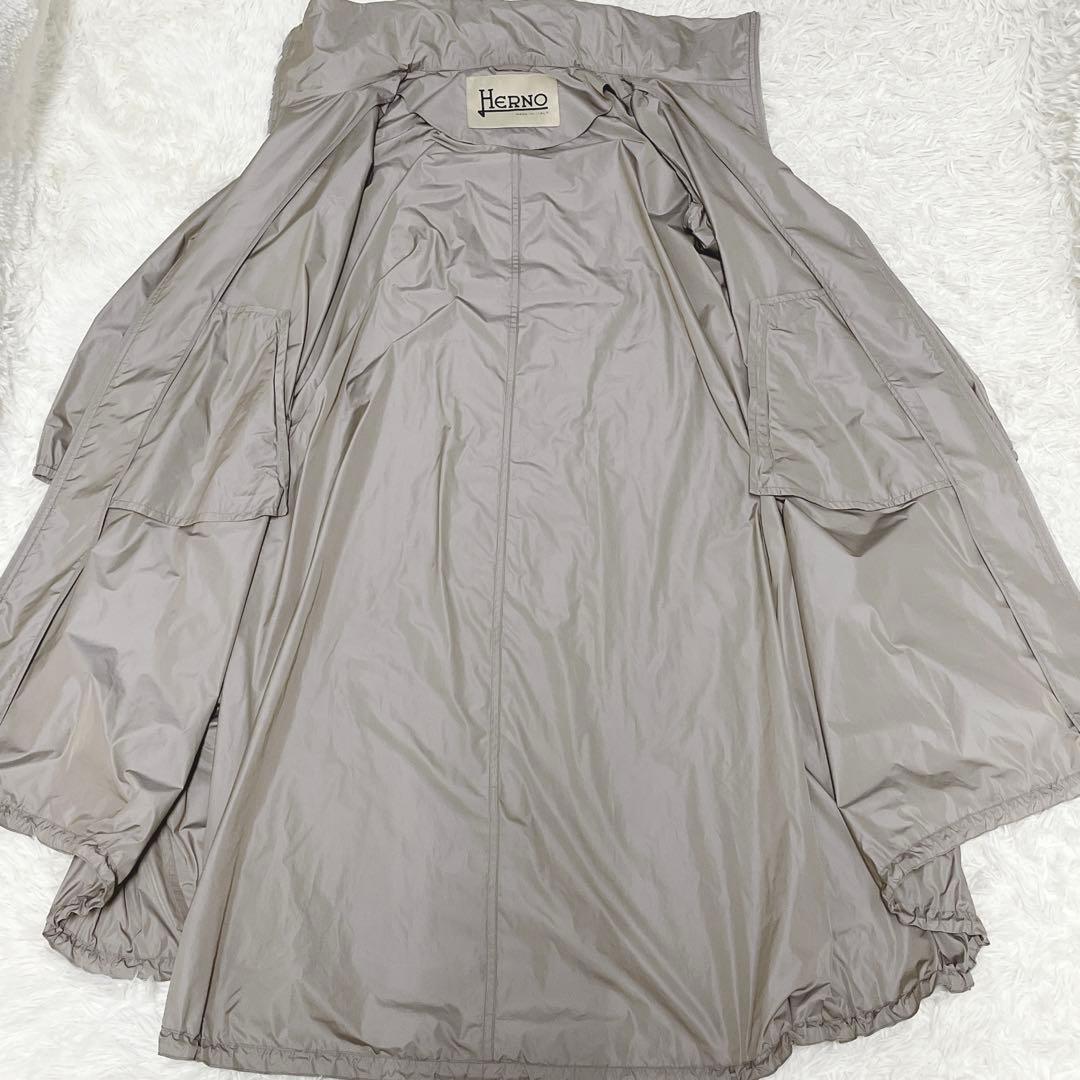 HERNO ヘルノ ライトコート ライトアウター 撥水 ロング丈 人気 高級