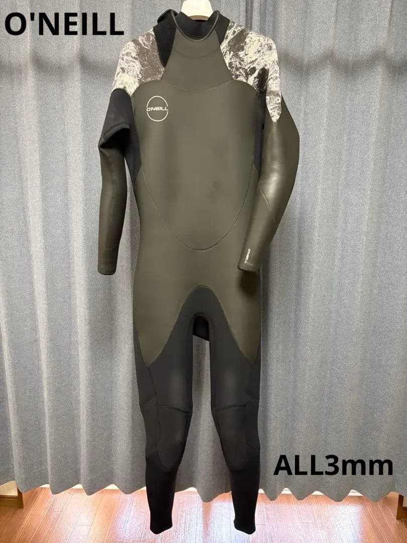 【最終セール！】 O'NEILL セミドライ ウエットスーツ ALL3mm