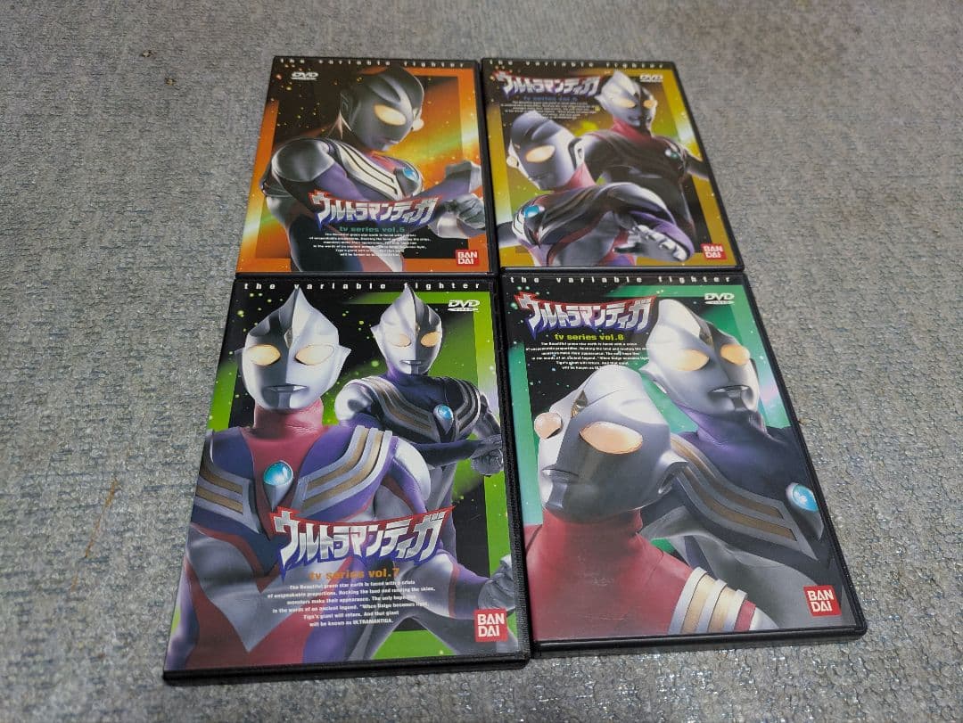 リ*ー様 ２３日迄値引き【セル版】ウルトラマンティガ　DVD 全１３巻セット