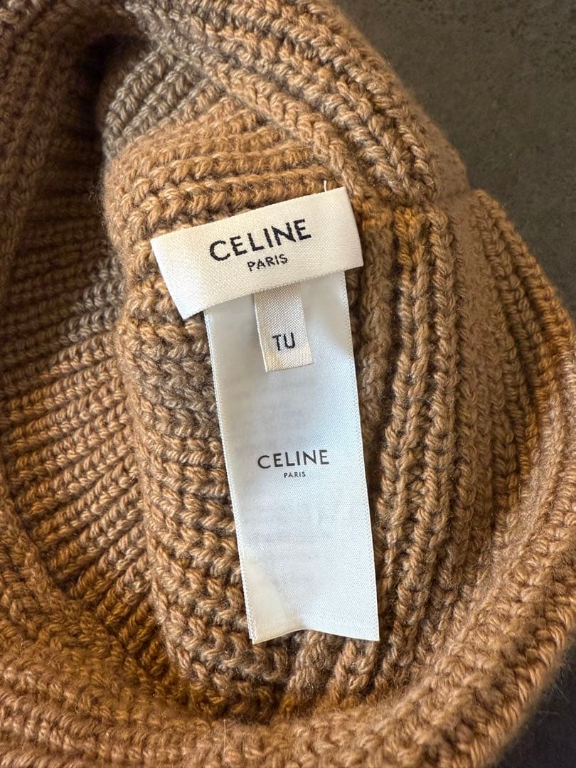 CELINE セリーヌ　トリオンフクロシェ バケットハット/カシミア