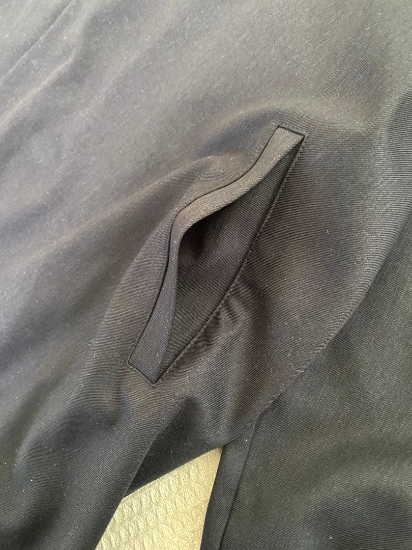 BEARDSLEYチンツワンピース ロングワンピース ゆったり ネイビー