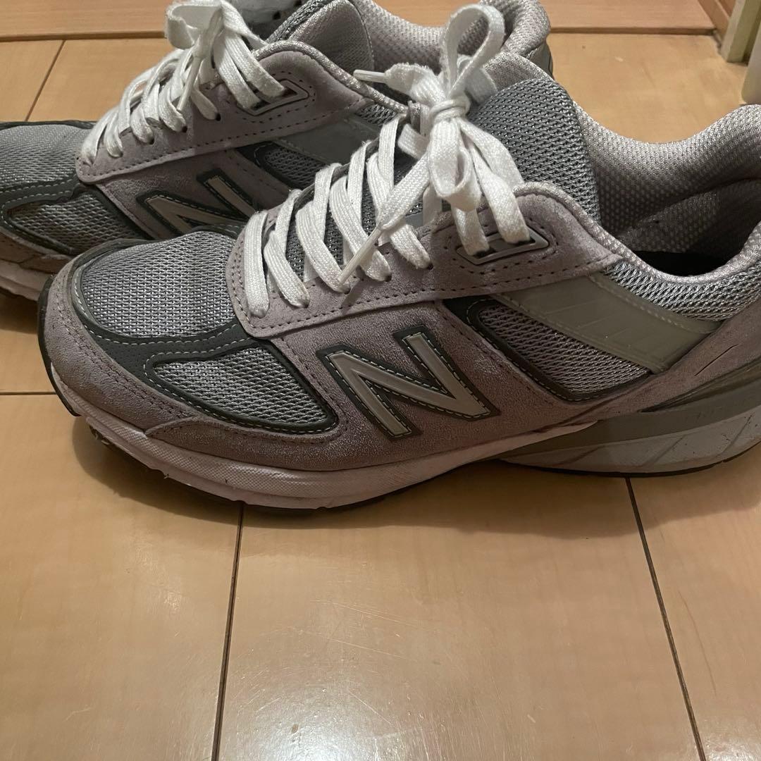 New Balance 990 v5 M990GL5 グレー 25.5cm
