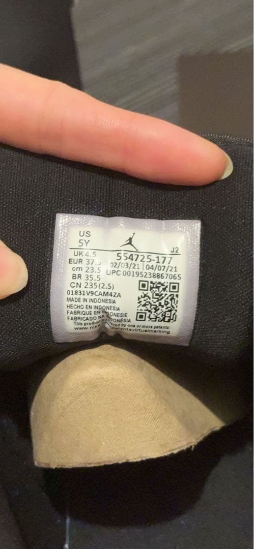 新品NikeAirJordan 1 Mid Taxi エアジョーダン23.5cm