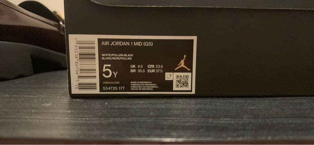 新品NikeAirJordan 1 Mid Taxi エアジョーダン23.5cm