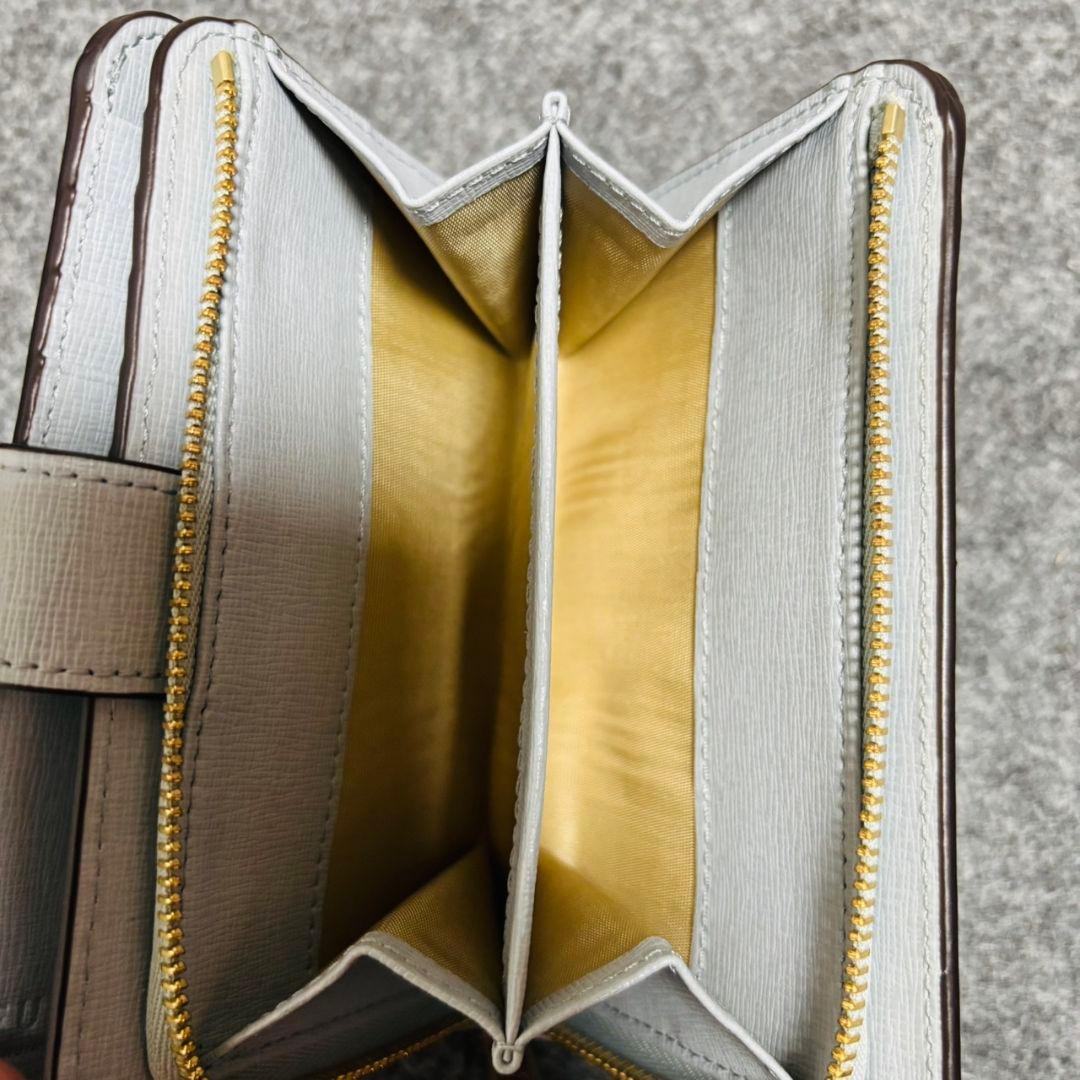 ゆ*う様 FURLA 二つ折り財布 ライトブルー