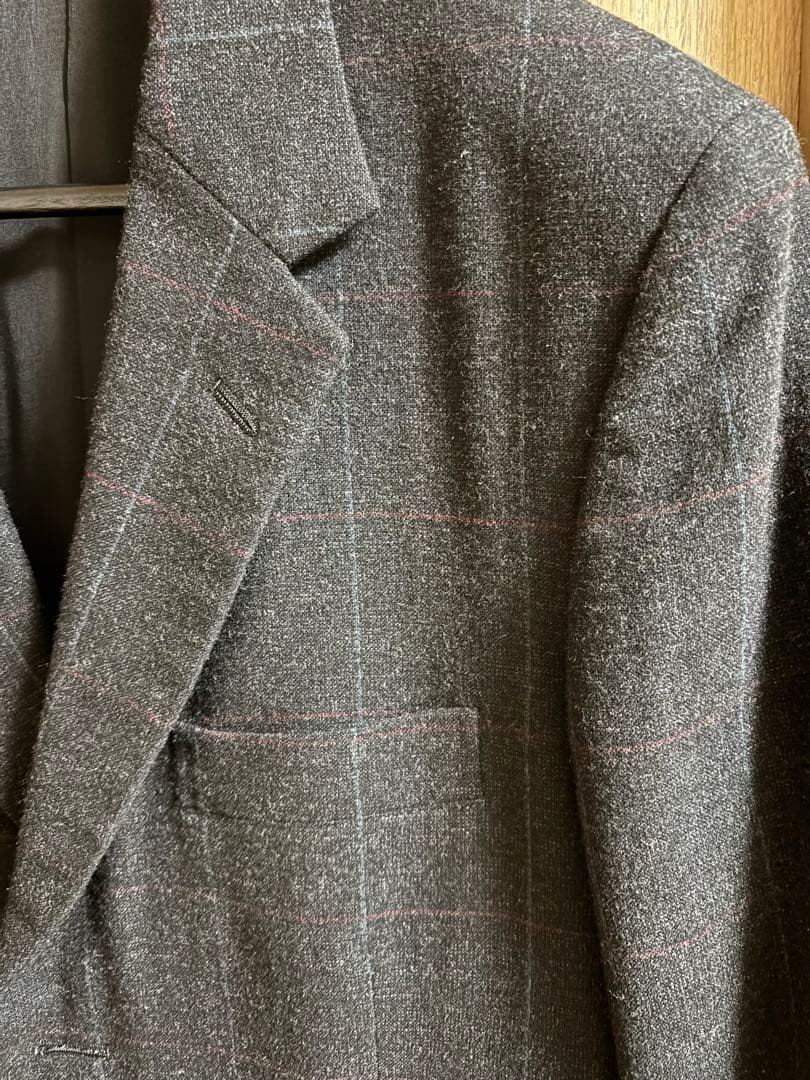 ヨウジヤマモトコスチュームドオム カシミヤ混 セットアップ グレー 美品