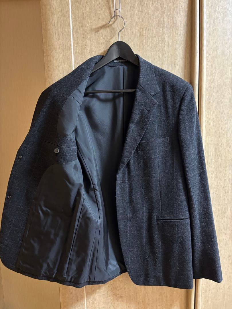 ヨウジヤマモトコスチュームドオム カシミヤ混 セットアップ グレー 美品