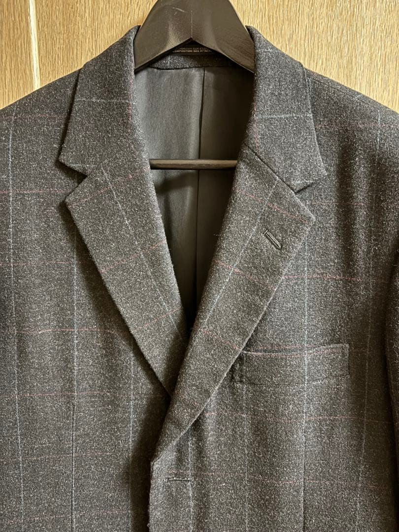 ヨウジヤマモトコスチュームドオム カシミヤ混 セットアップ グレー 美品