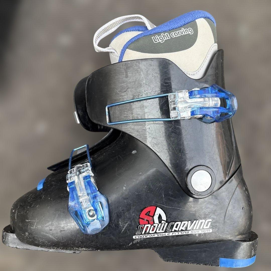 子ども用スキー4点セット Swallow 130cm チューンナップ済み