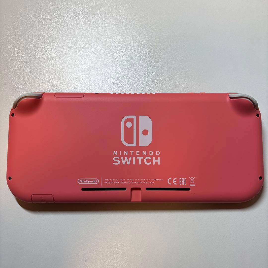 Nintendo Switch Lite ピンク コーラル　本体 中古