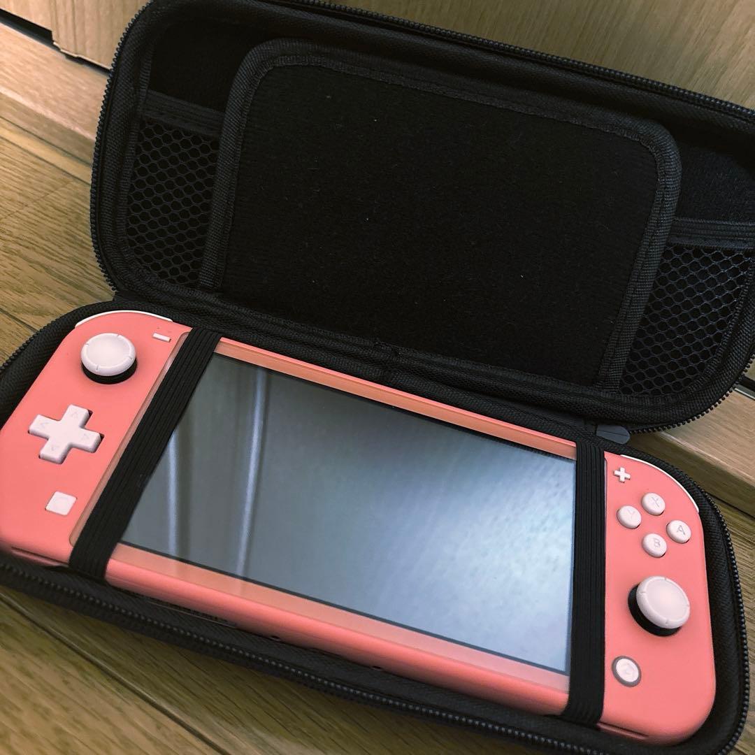 Nintendo Switch Lite ピンク コーラル　本体 中古