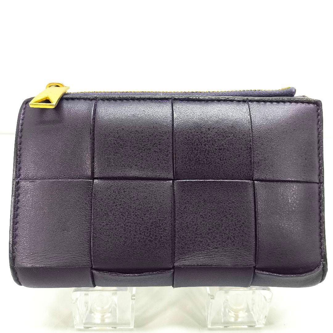 ボッテガヴェネタ カセット マキシイントレチャートウォレット 二つ折り財布