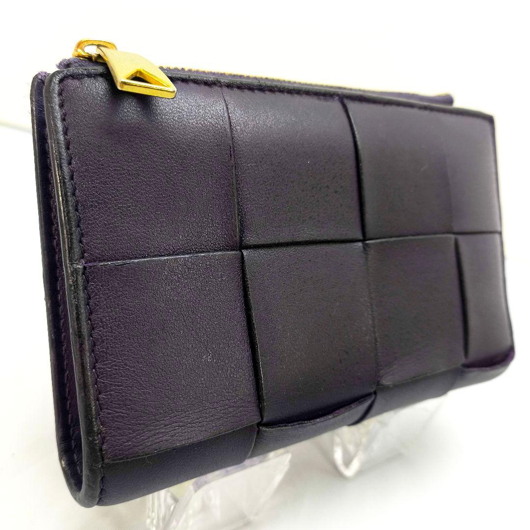 ボッテガヴェネタ カセット マキシイントレチャートウォレット 二つ折り財布