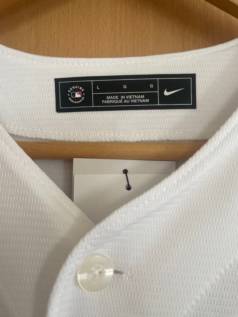 ★現地購入ペナント付き！ドジャース大谷翔平選手公式ユニフォーム Lサイズ