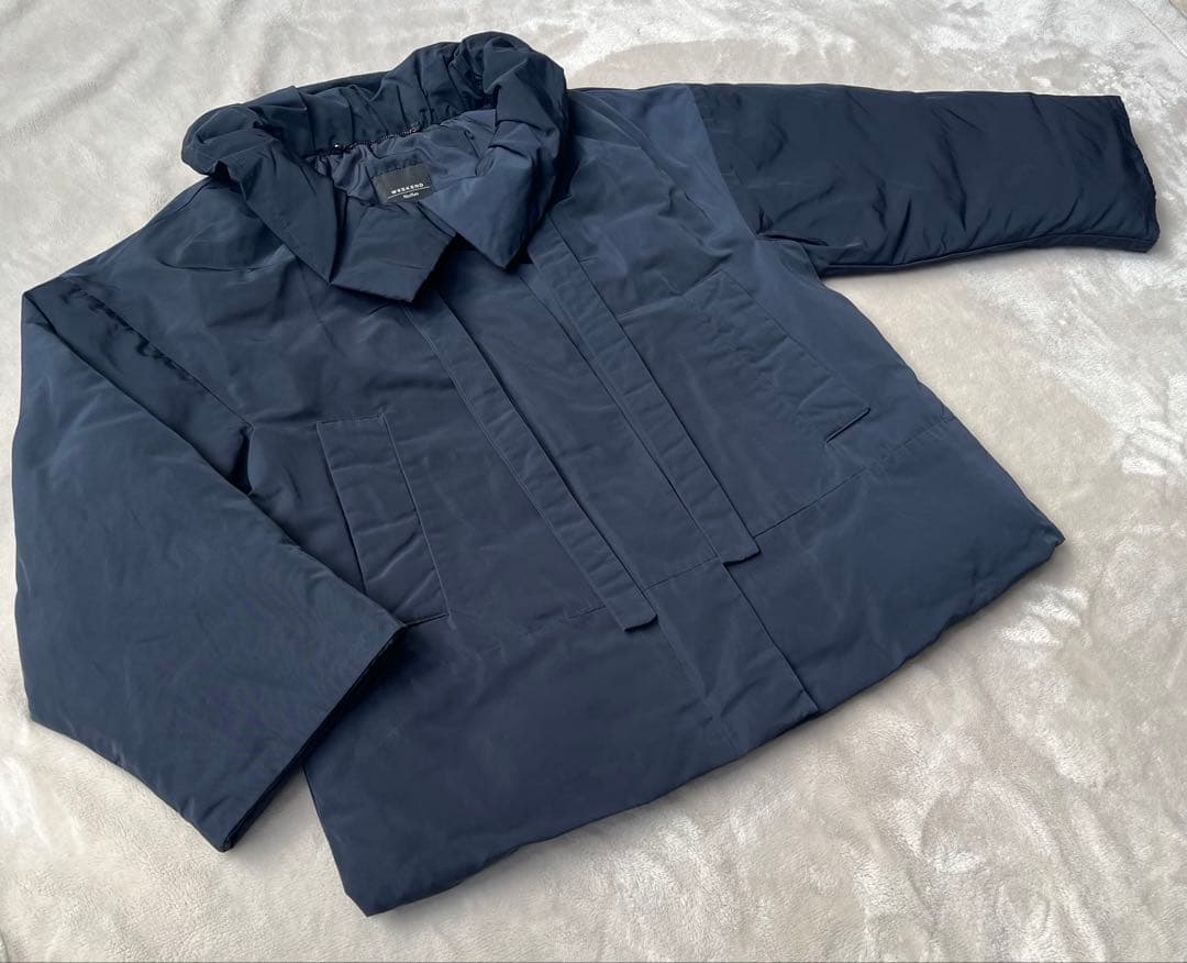 マックスマーラWEEKEND MaxMaraネイビーショートコート36サイズ