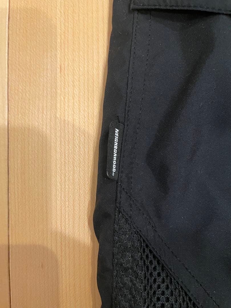 neighborhood ポリエステル製ズボン　黒色