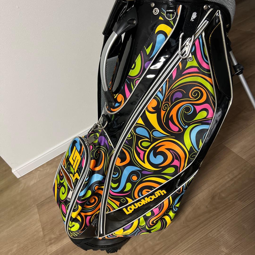 値下げLoudmouth カラフルキャディバッグ