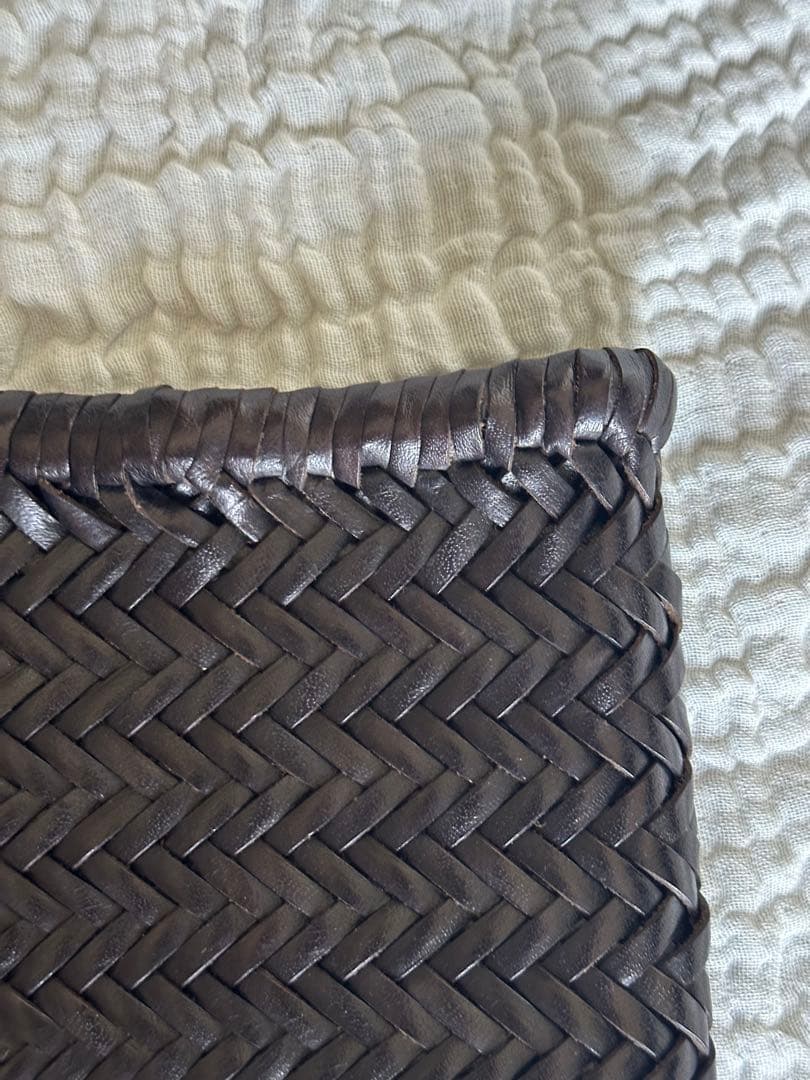 ドラゴン・ディフュージョン レザーメッシュトートバッグ