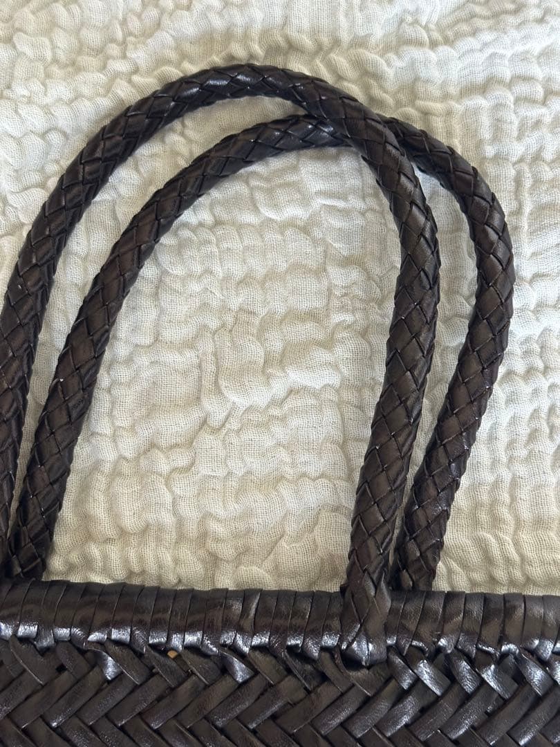 ドラゴン・ディフュージョン レザーメッシュトートバッグ