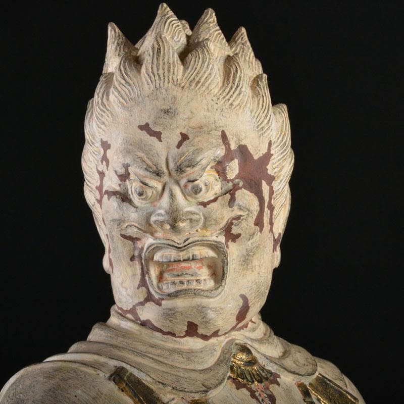 クーパー　樹脂製　レプリカ　十二神将伐折羅大将立像　G　R4813B